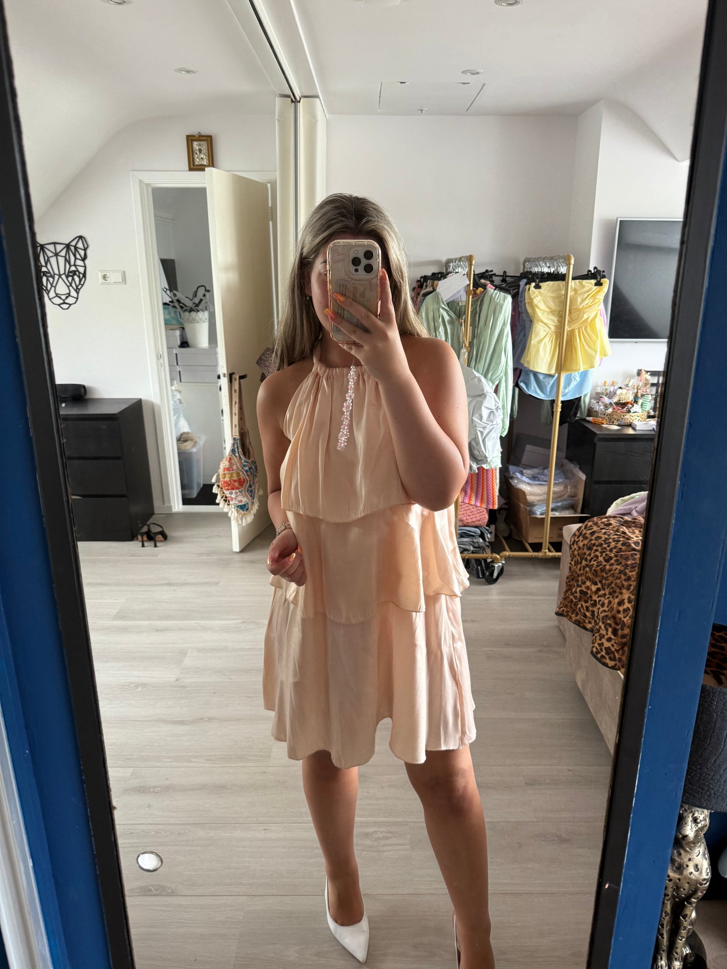 Glow Dress - Peach
