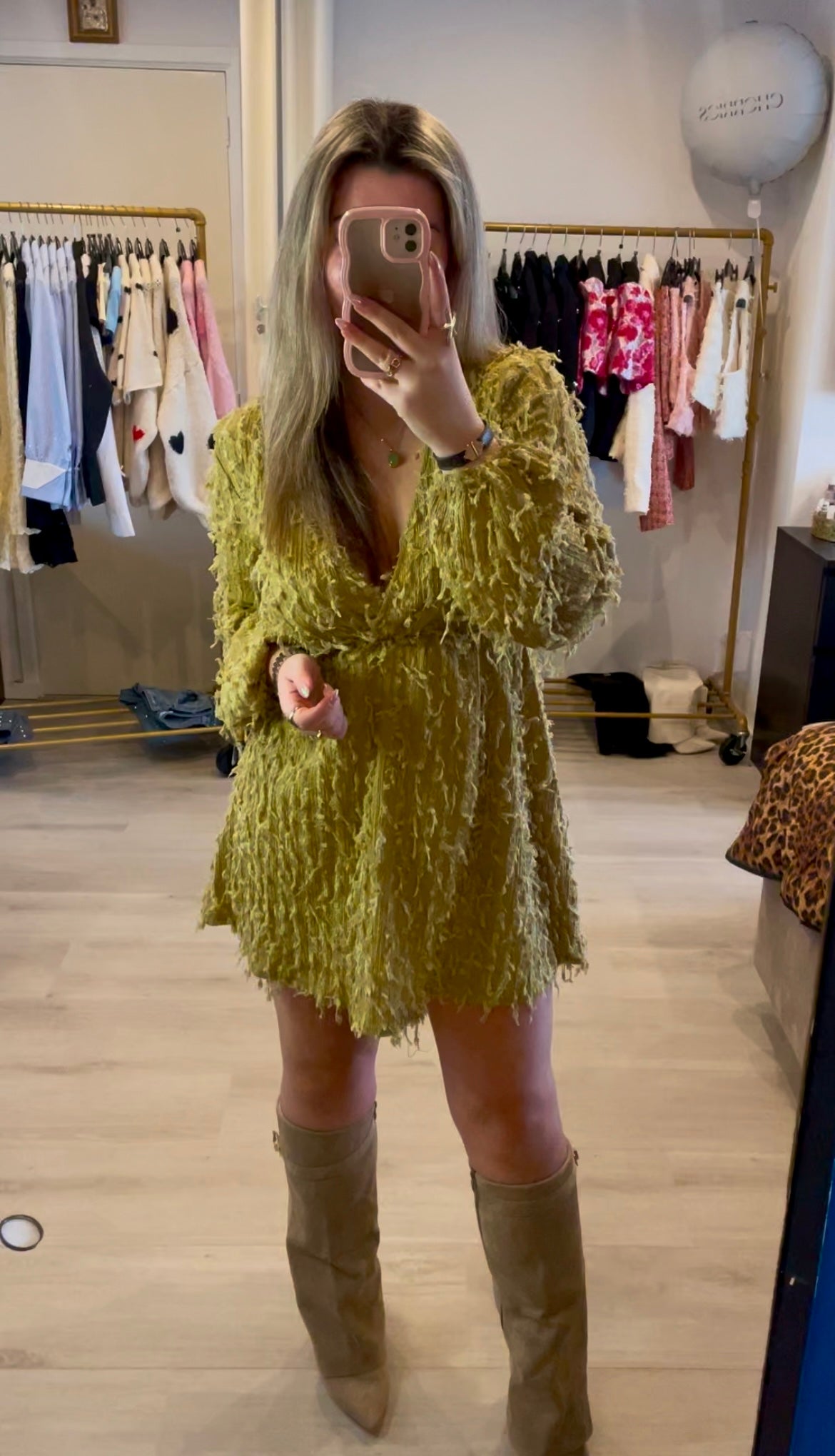 Wild Chic Dress - Groen