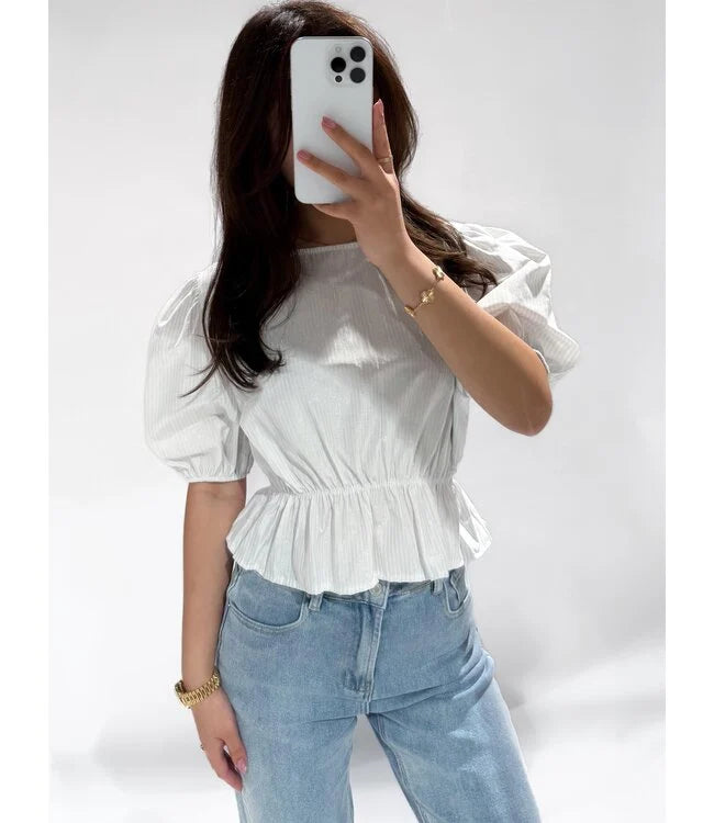 Summer Glow Top - Wit