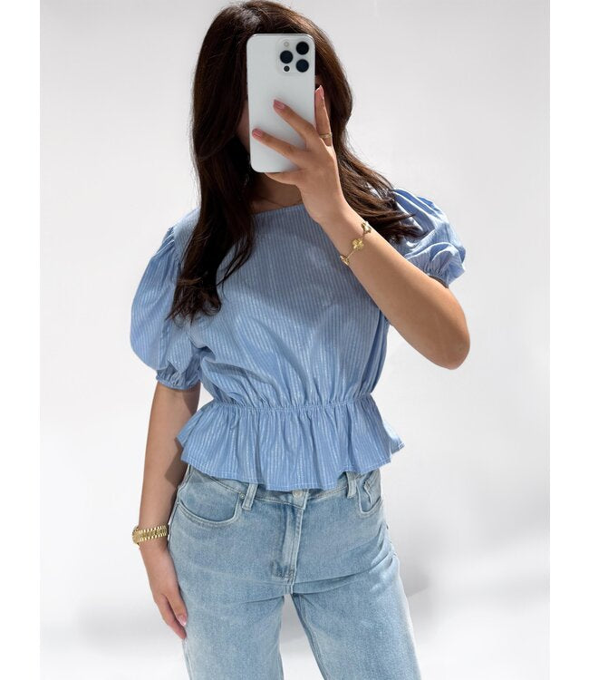 Summer Glow Top - Lichtblauw