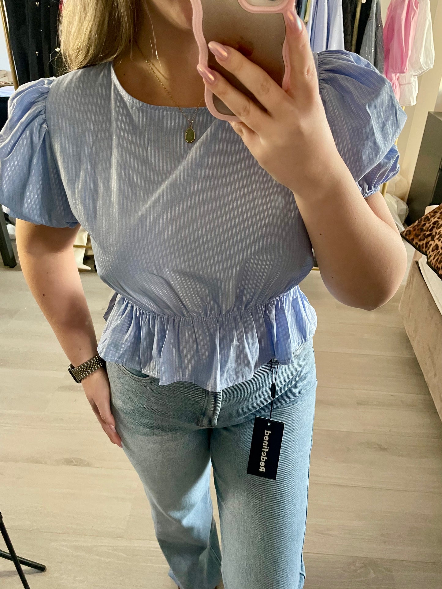 Summer Glow Top - Lichtblauw