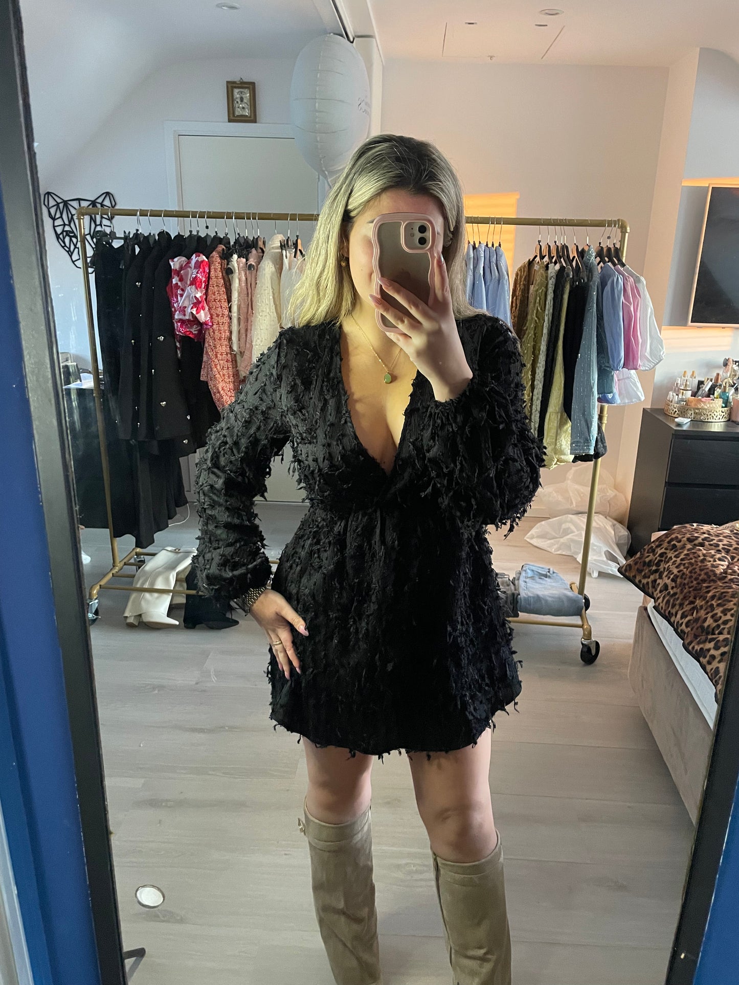 Wild Chic Dress - Black