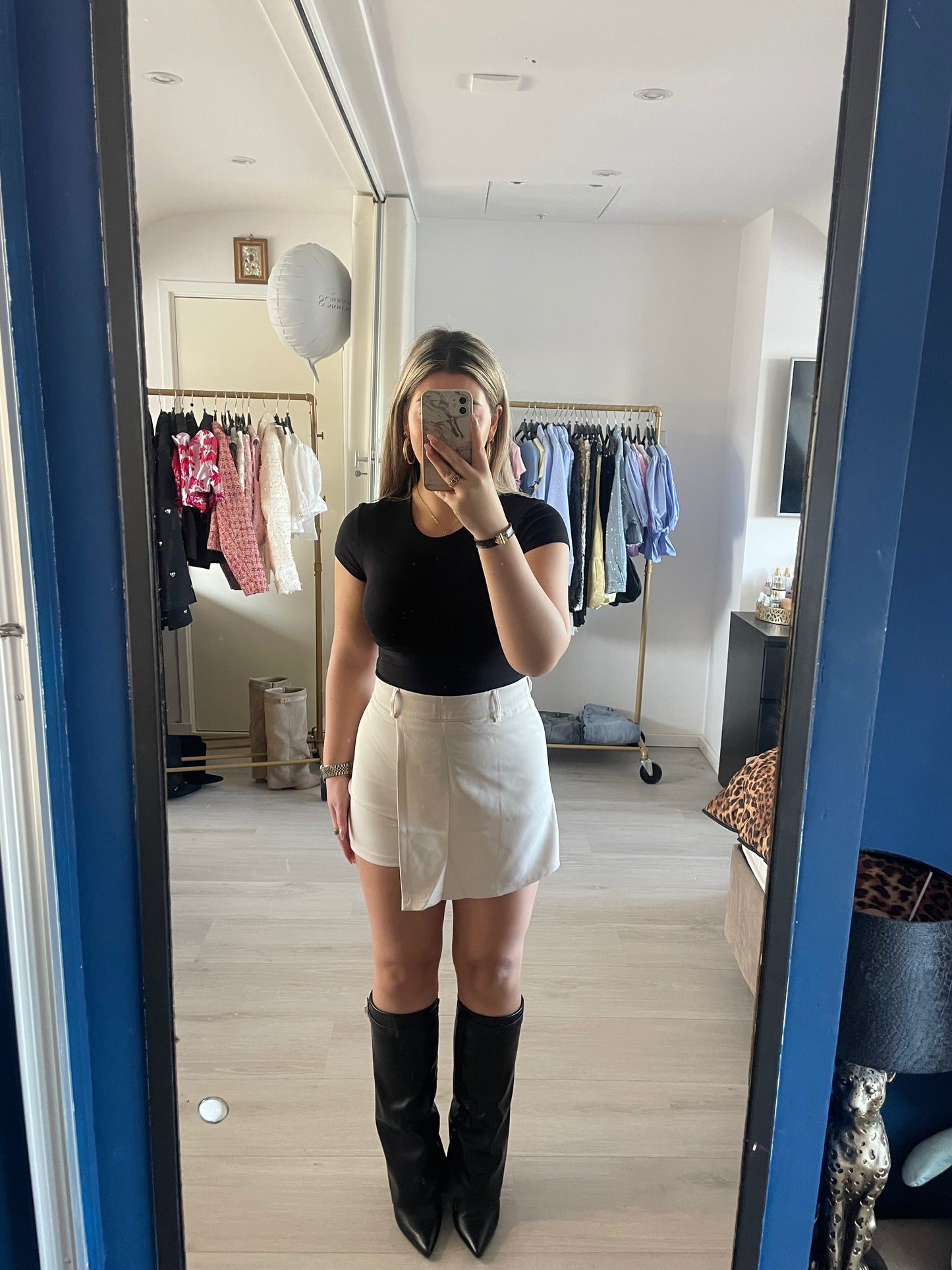 Beige Skort