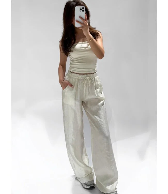 Luna Pants - Pearl