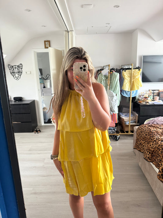 Glow Dress - Geel