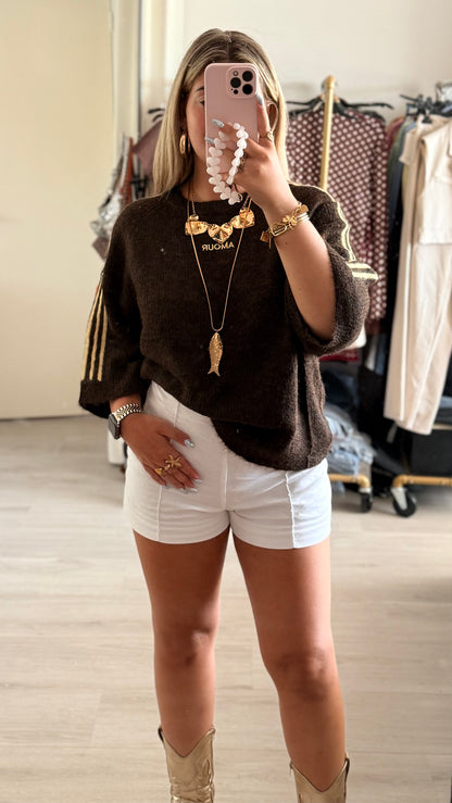 Amour Stripe Sweater
