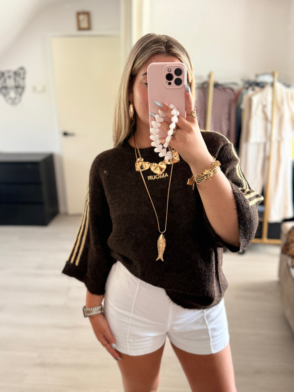 Amour Stripe Sweater
