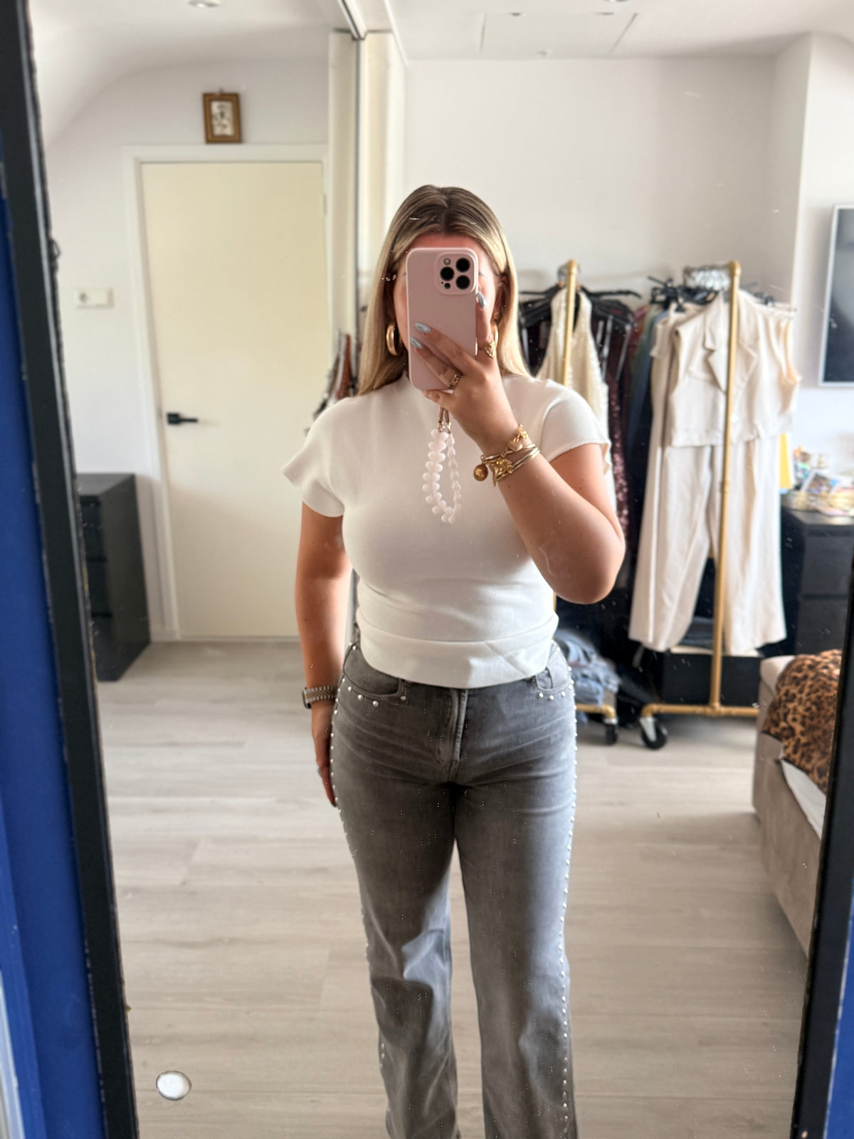 Paris Top - Wit/Ecru