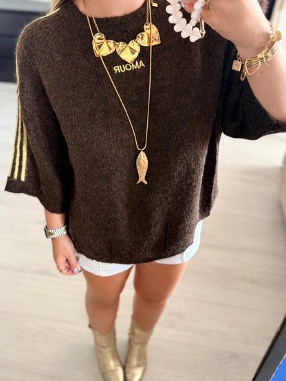 Amour Stripe Sweater