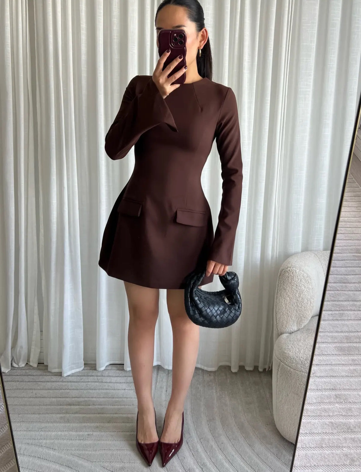 Milano Dress - Bruin