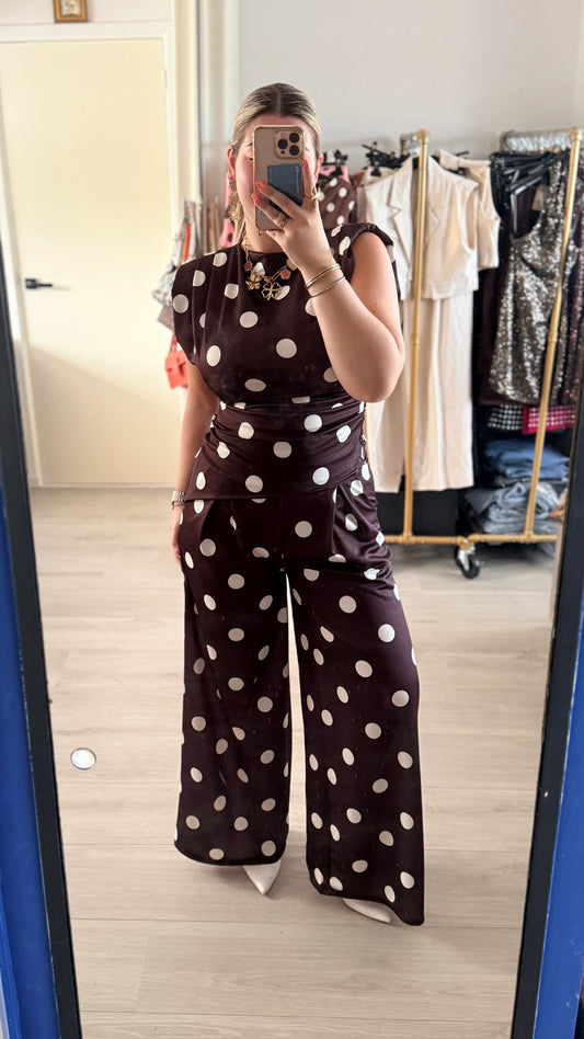 The Muse Polka Dot Set - Bruin