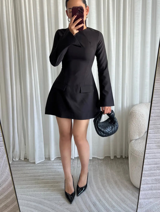 Milano Dress - Zwart