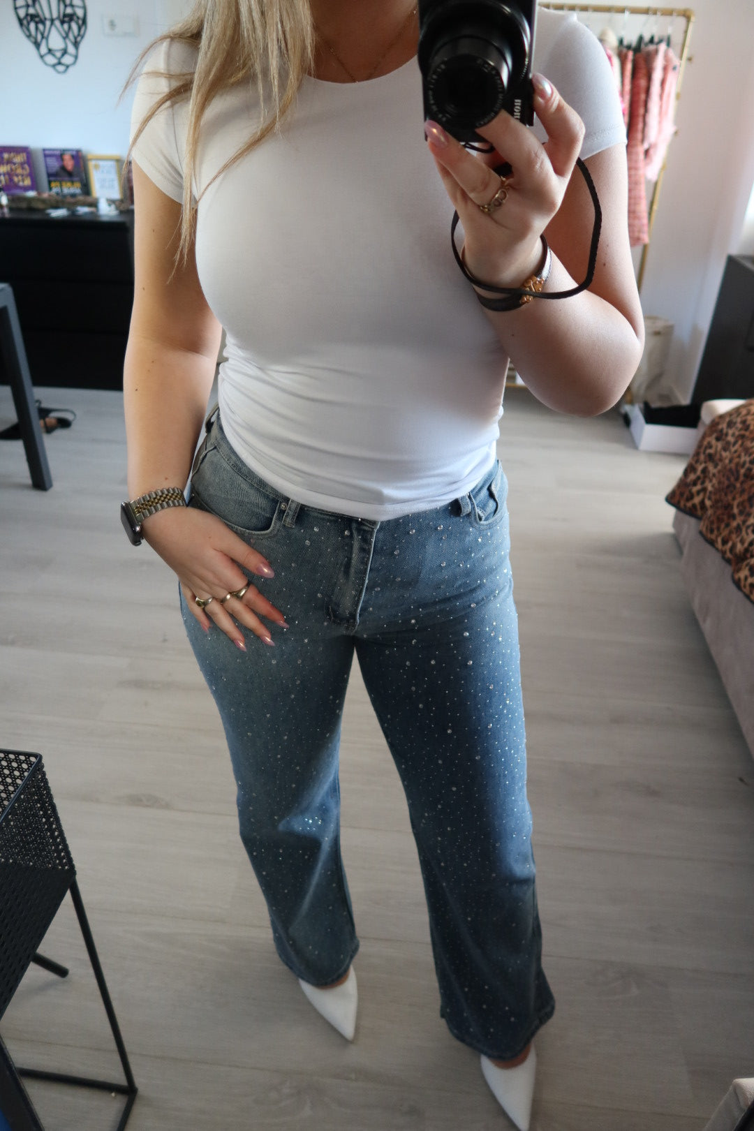 Podstawowy top Essential – biały