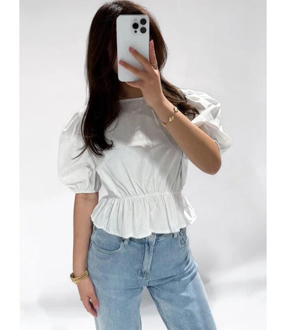 Summer Glow Top - Wit