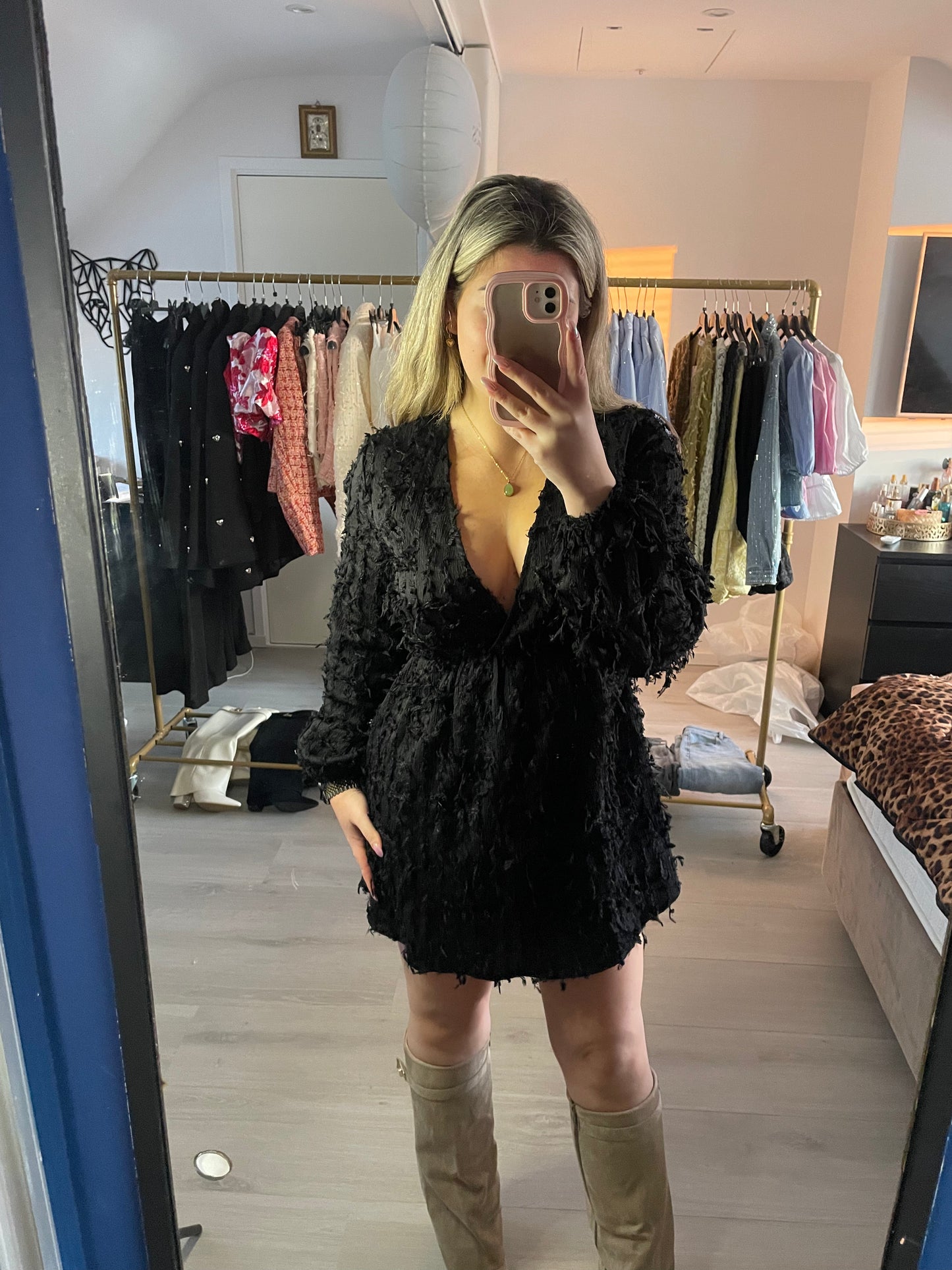Wild Chic Dress - Black